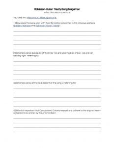 Robinson-Huron Treaty Song Nagamon video discussion questions fillable_Page_1